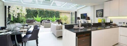 IDSystems bifold doors and glass roofs