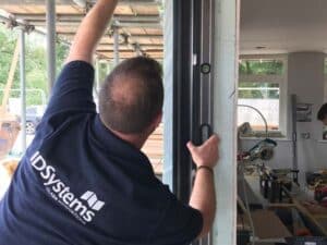 Installing IDSystems sliding doors