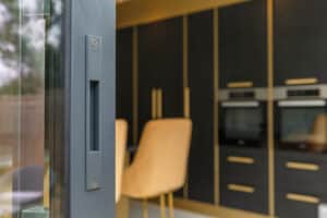 Recessed Handle - Colour Matched - RAL 7016