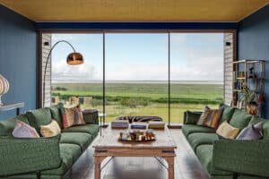 Stunning views through theEDGE2.0 sliding doors in North Norfolk
