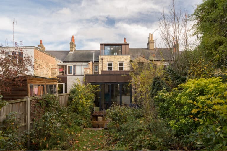 A mid-terrace Victorian house is transform it from a traditional property into a contemporary home