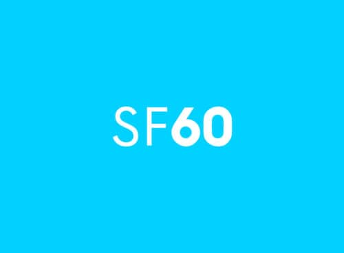 Icon showing the SF60 sliding door logo