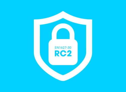 Advanced security padlock icon - RC2 testing standard